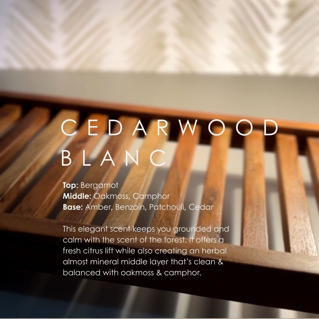 Cedarwood Blanc Candle