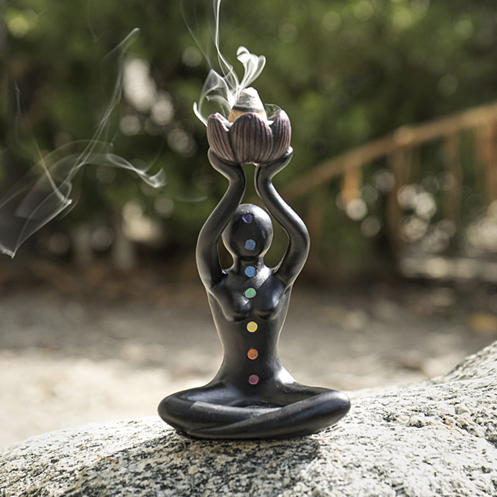 Chakra Backflow Incense Burner