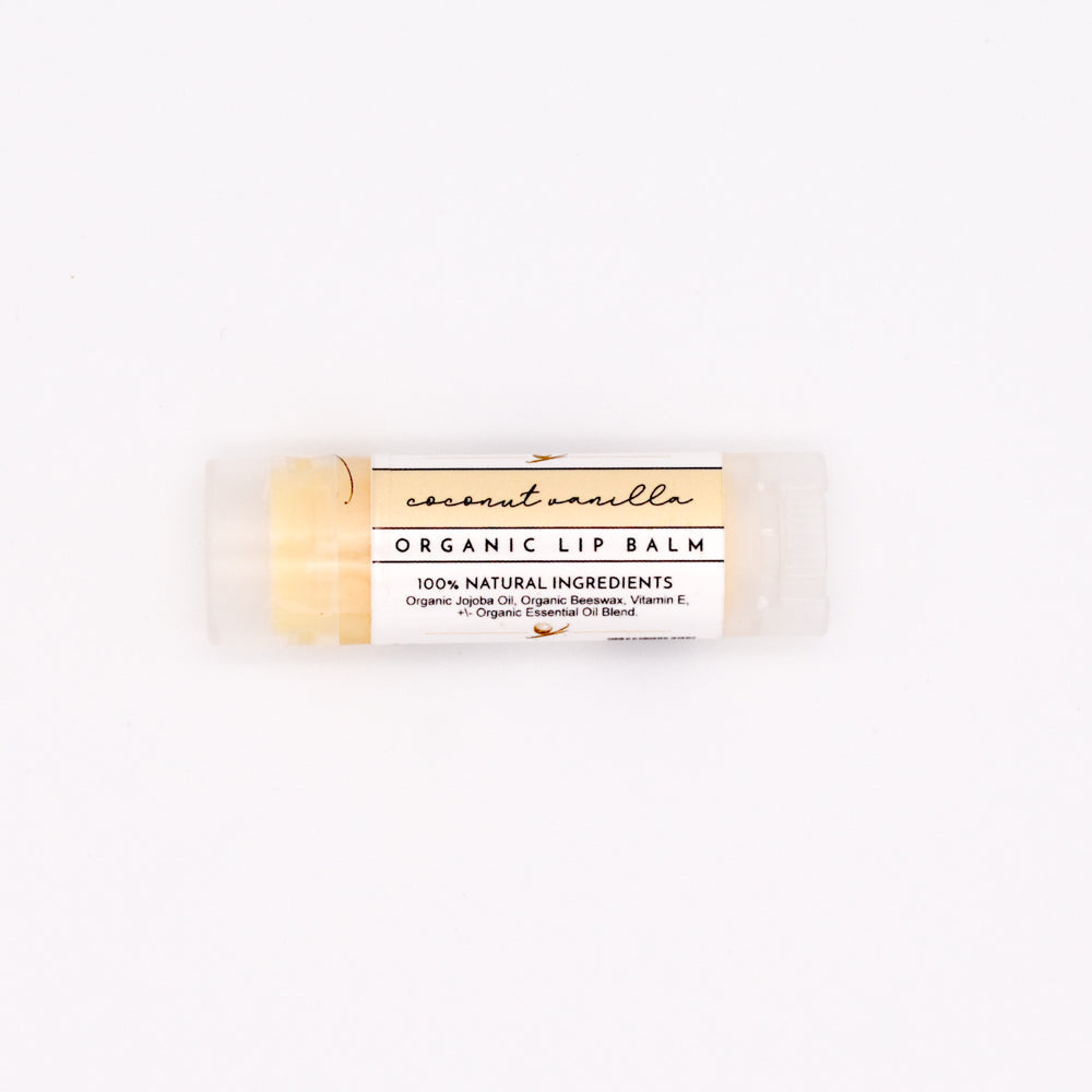 Coconut Vanilla Organic Lip Balm