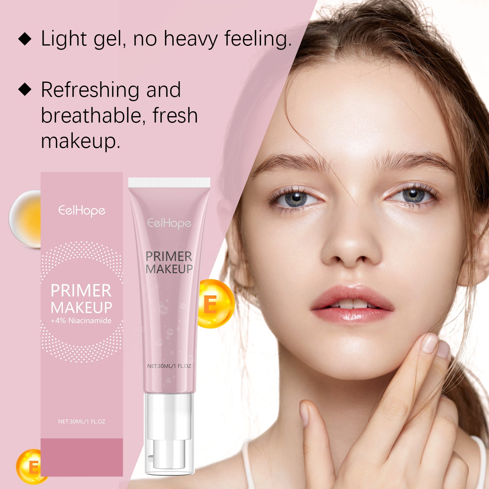 Pre-Brightening Gel Moisturizes, Tightens, Lightens, And Nourishes Fine Lines