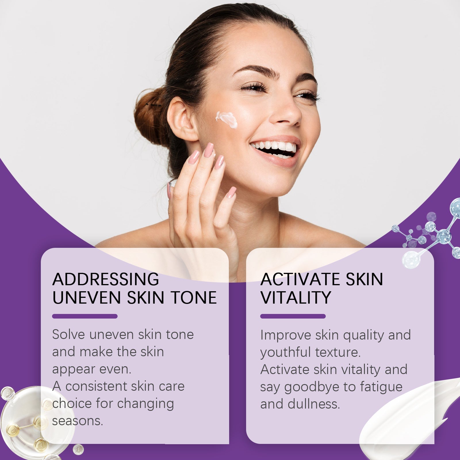 Facial Essence Lotion Nourishes The Face And Rejuvenates The Skin