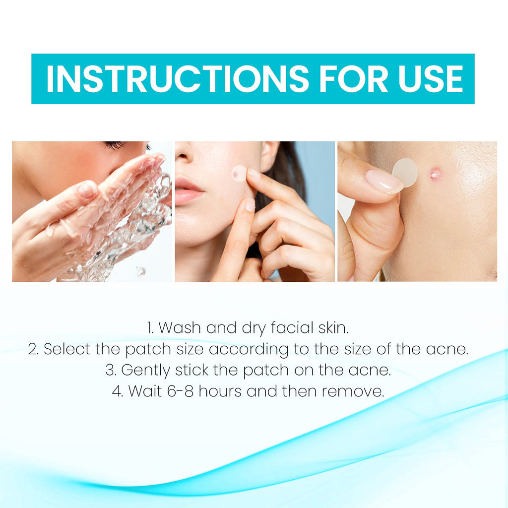 Acne Patch, Repair Facial Acne Invisible Concealer Hydrocolloid Patch