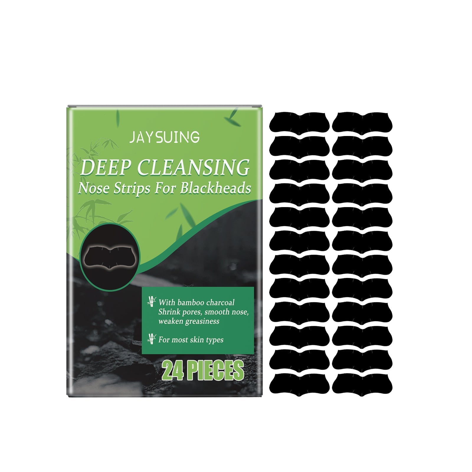 Charcoal Blackhead Pore Patch Gently Cleans Face From Blackheads And Improves Rough Pores