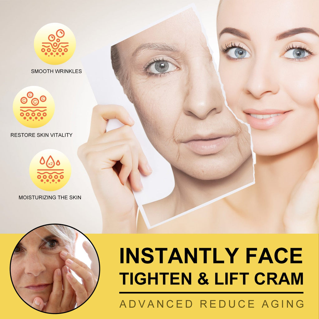 Facial Firming Cream, Lighten Fine Lines And Wrinkles, Firming And Tender Skin, Moisturizing And Brightening Anti-Aging Cream