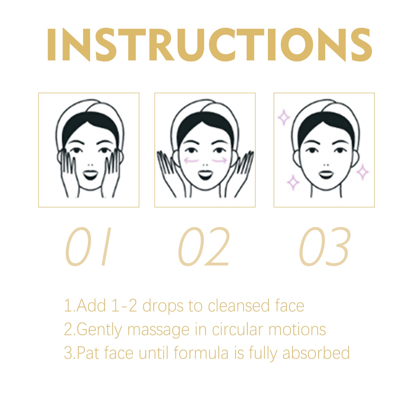 Golden Age Essence Lightening Fine Lines, Firming Skin, Hydrating And Moisturizing Face Essence