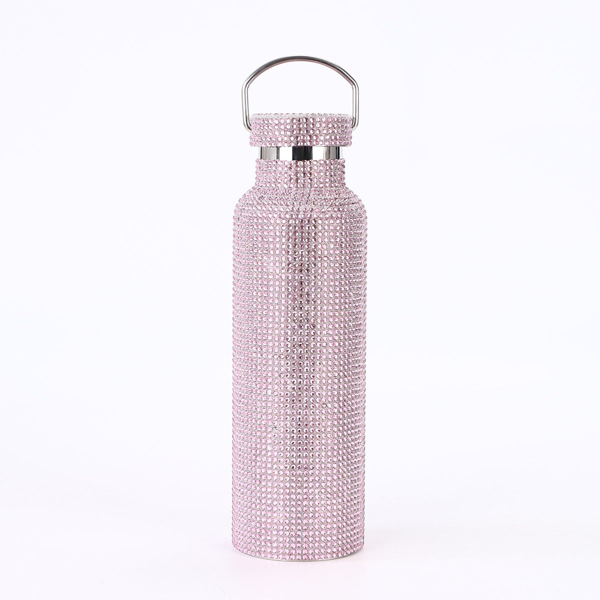 Stainless Steel Drill Bottle - portable car insulated cup outdoor portable large capacity sports kettle