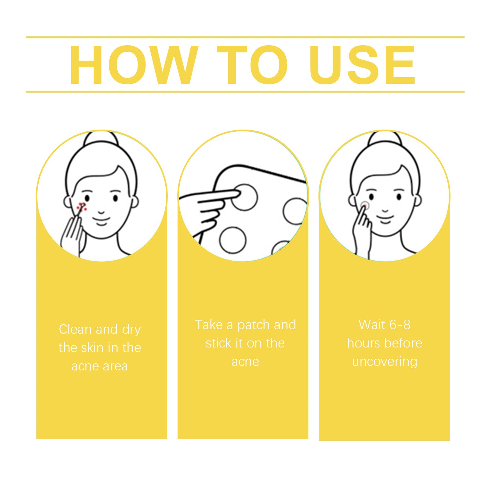 Star Acne Patch Clear Acne Skin Care Facial Cover Acne Invisible Acne Patch