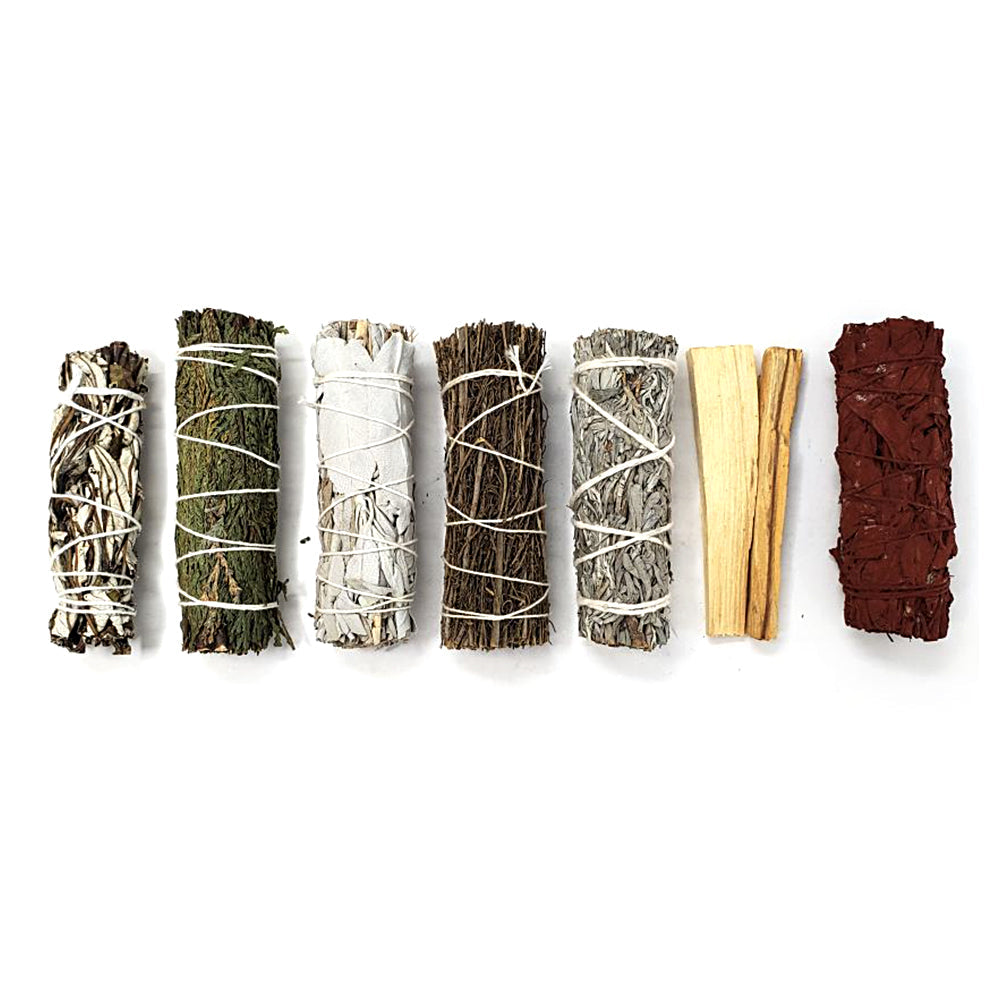 Gift Pack - Smudging Sampler Pack Smudge Sticks 3-4"
