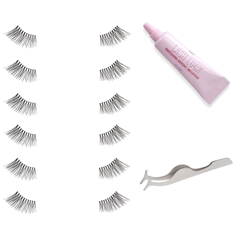 GladGirl False Lashes Bundle - Accent