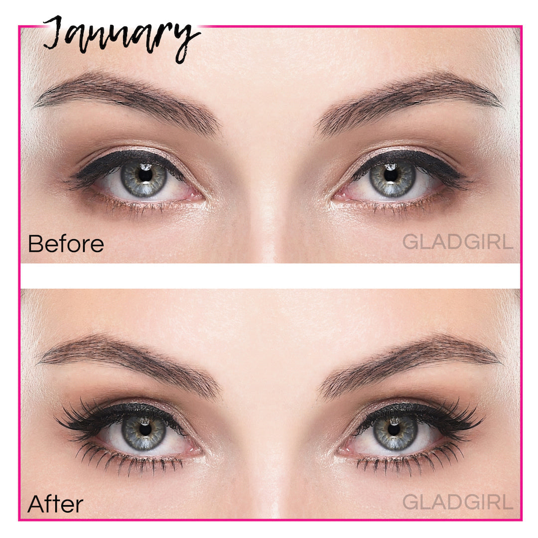 GladGirl False Lash Kit - January