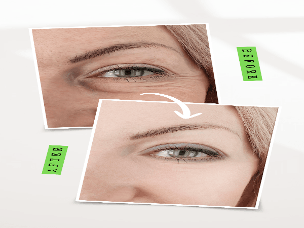 Organic Under Eye Youth Corrector and Neck Renewal Cream Duo - For Women