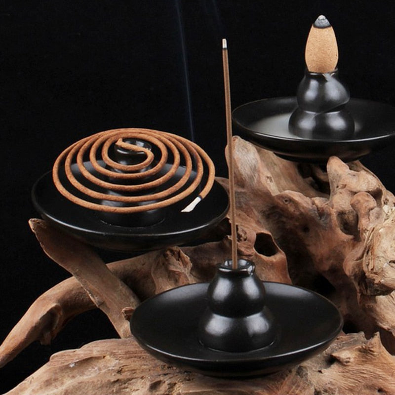 Minimalist Ceramic Incense Cone Burner