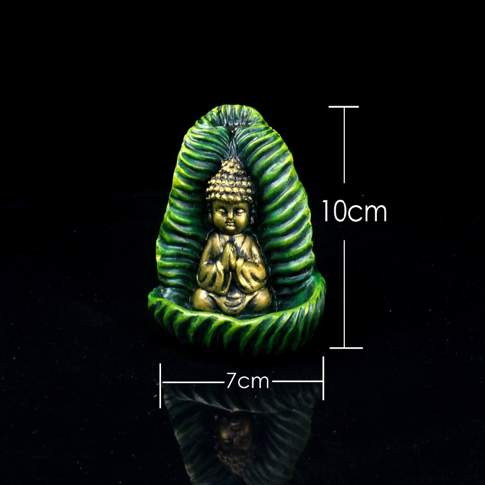Antique Buddha Statue Incense Burner