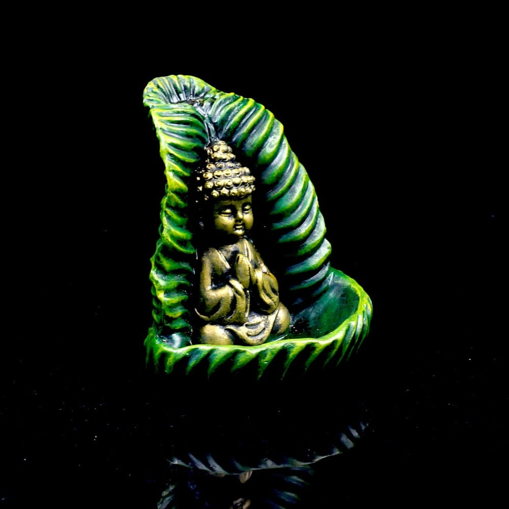 Antique Buddha Statue Incense Burner