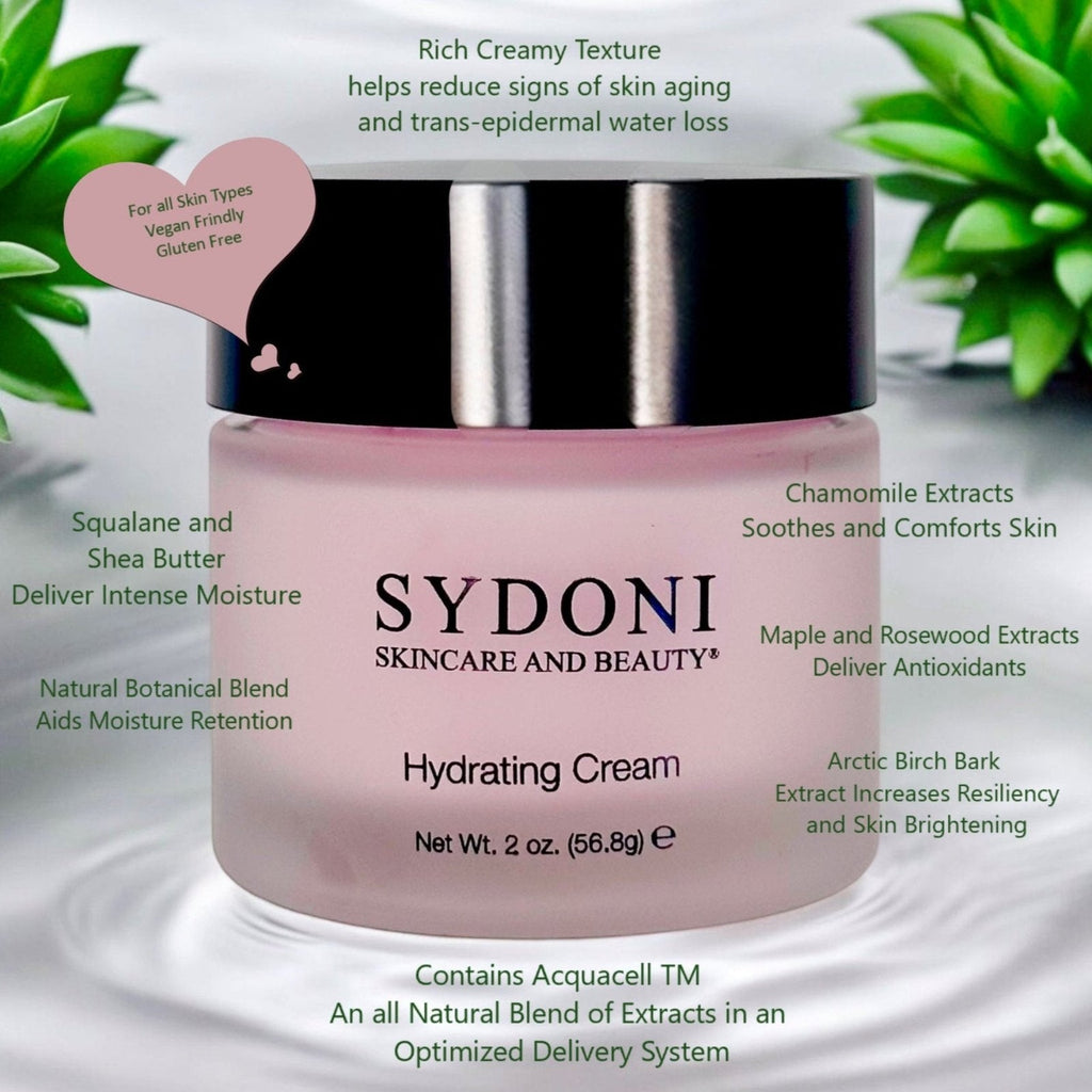 MOST LOVED! HYDRATING CREAM with BOTANICAL HUMECTANTS and SHEA BUTTER Net Wt. 2oz. (56.8g)