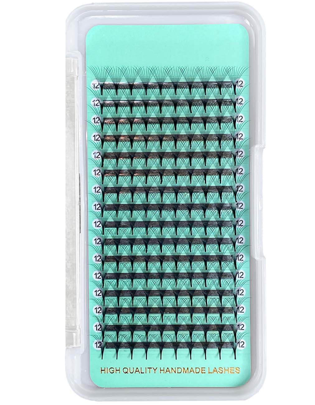 10D-0.05mm Slim/Sharp/Pointy Root Medium Stem Premade Fans [16 lines]