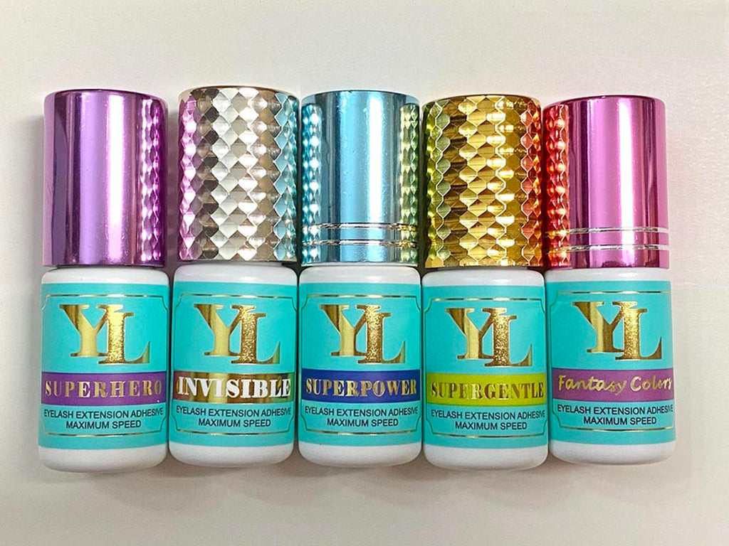 Baby Pink Glue[Invisible Finish When Dry] 0.5 to 1 Second, Quick Dry-8 Weeks Long Retention Glue 5ml