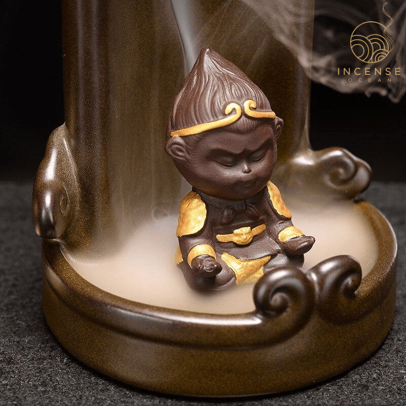 Waterfall Incense Burner The Monkey King
