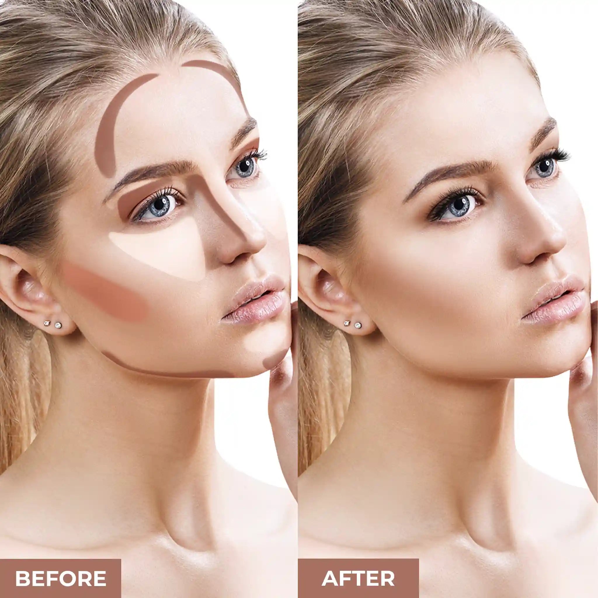 Prolux Blush Bronze Highlight Palette