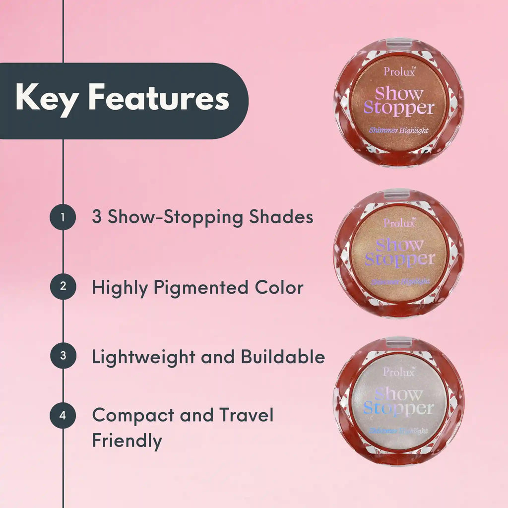 Show Stopper: Shimmer Highlighter