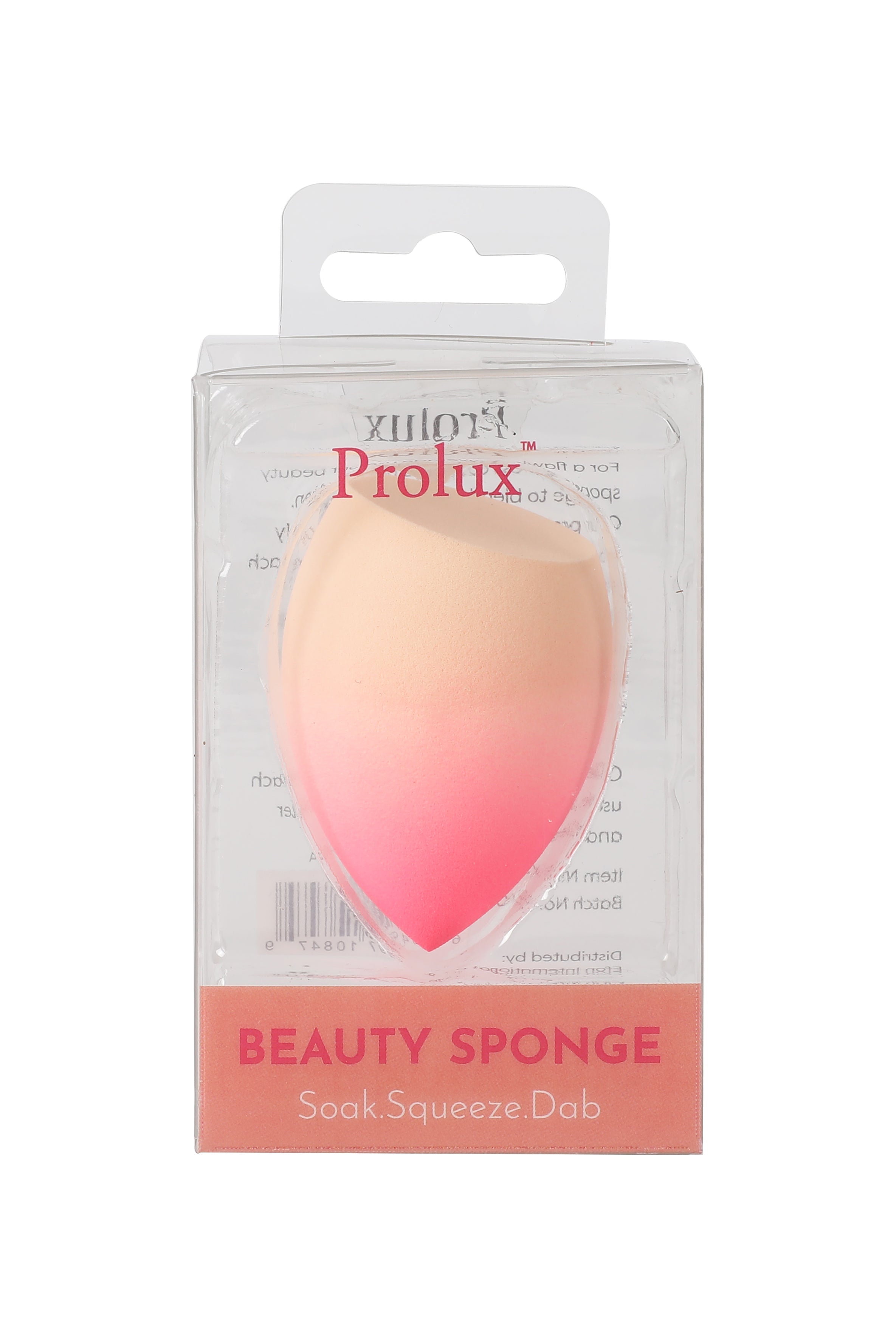 Beauty Sponge: Soak. Squeeze. Dab