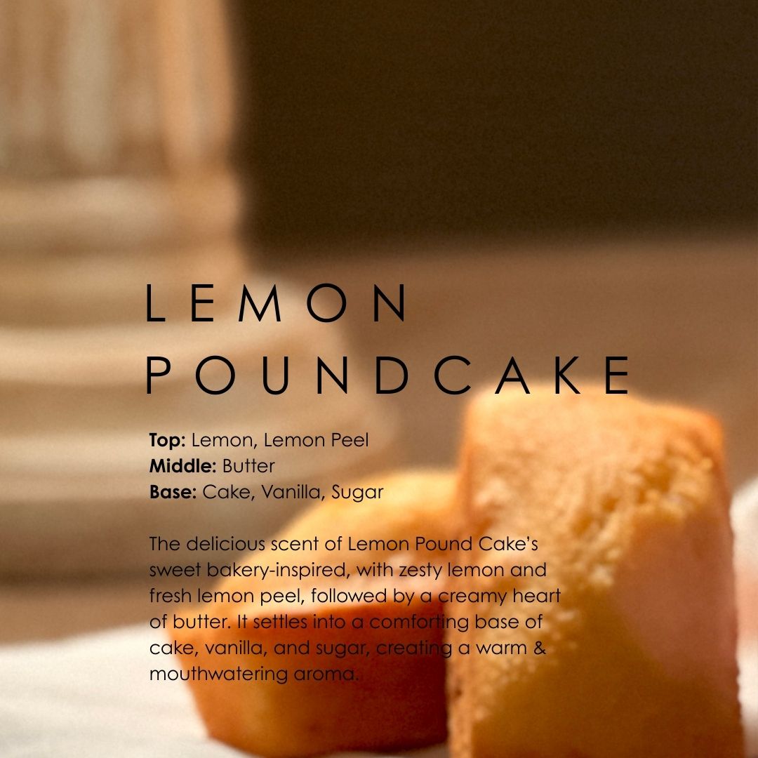 Lemon Pound Cake Candle
