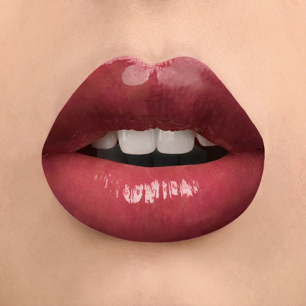 SHADE V3 LUSTRE VINYL FINISH LIPLGLOSS - Medium Berry with Pink undertone