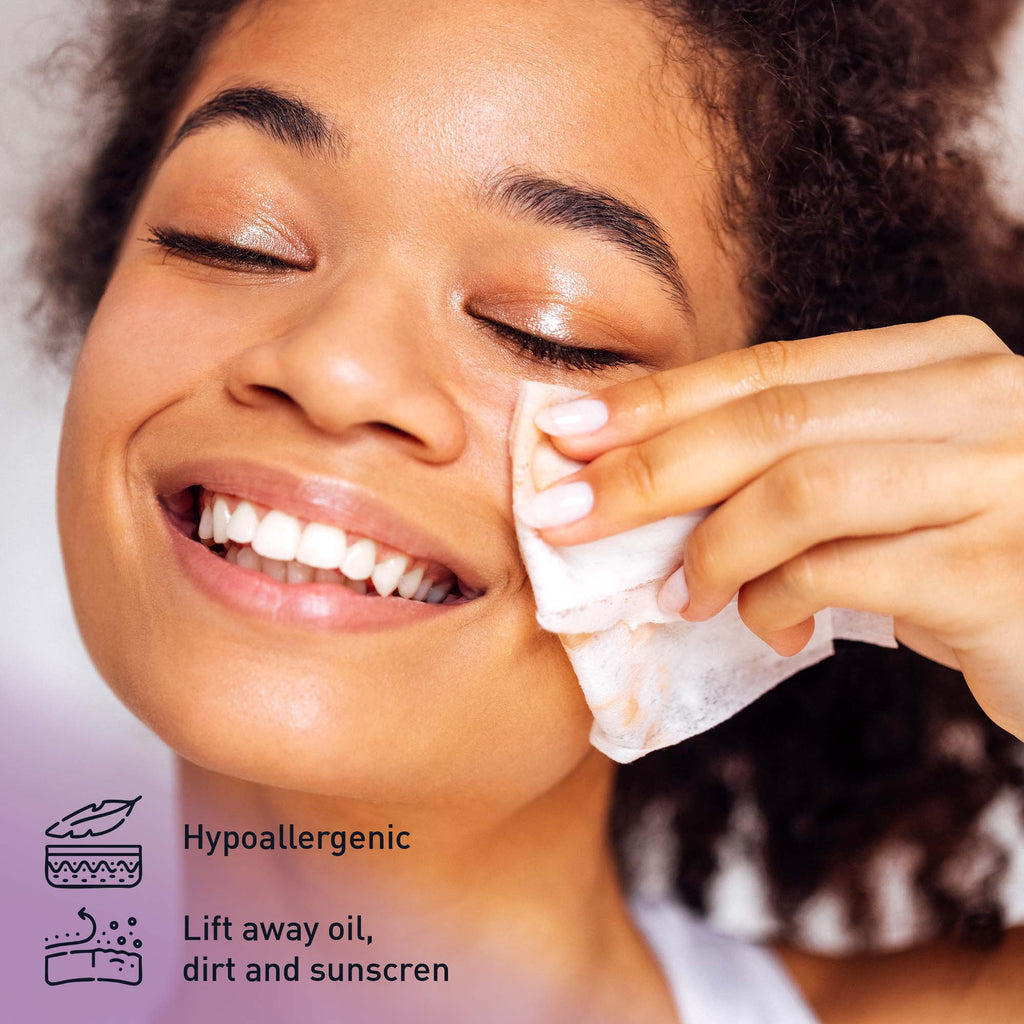 Pursonic Radiant Skin & Lip Care Bundle – Makeup Removal Wipes, Wrinkle Care Eye Gel Patches, Hydrating Lip Masks, & Deep Cleansing Charcoal Nose Strips-4