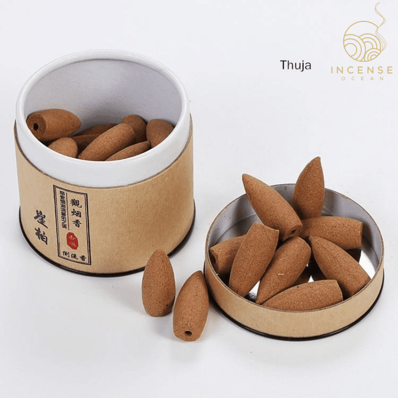 Natural Sandalwood Backflow Incense Cones