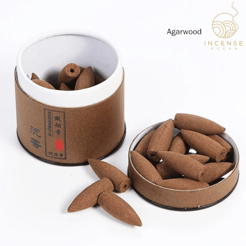 Natural Sandalwood Backflow Incense Cones
