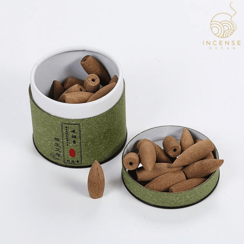 Natural Sandalwood Backflow Incense Cones