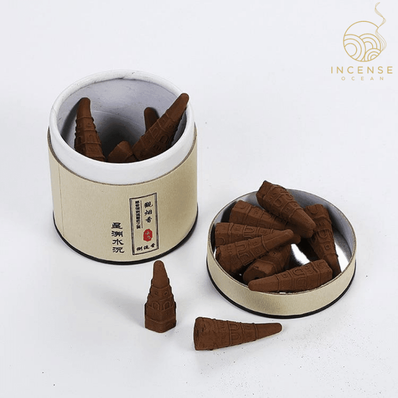 Natural Sandalwood Backflow Incense Cones