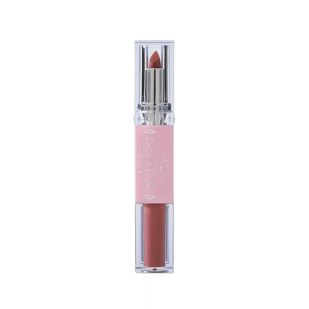 2-in-1 Lipstick and Lip Gloss Combo