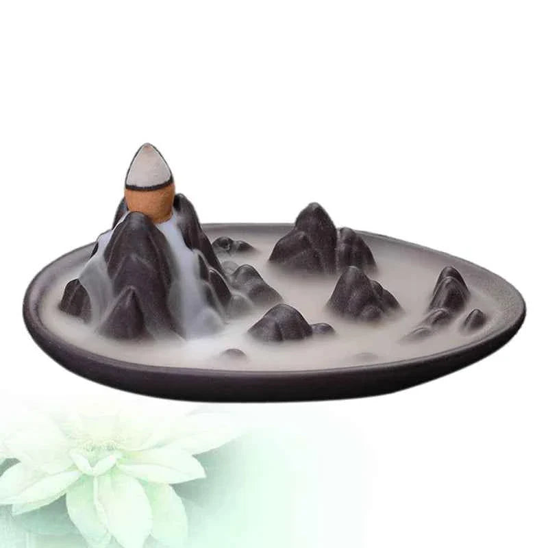 Backflow Incense Burner Ceramic Incense Burner Incense Burner Incense Utensils Tea Ceremony Zen Home Creative Small Ornaments