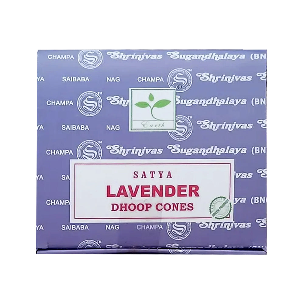 Satya Lavender Dhoop Incense Cones