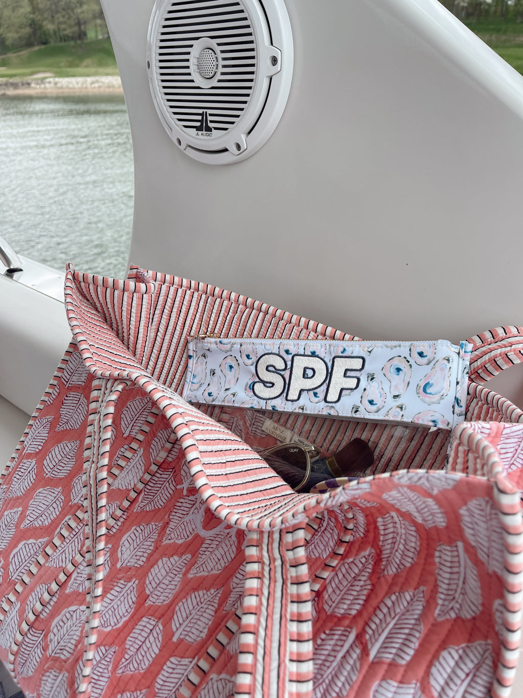 Quilted Block-Print - Aubrey Collection