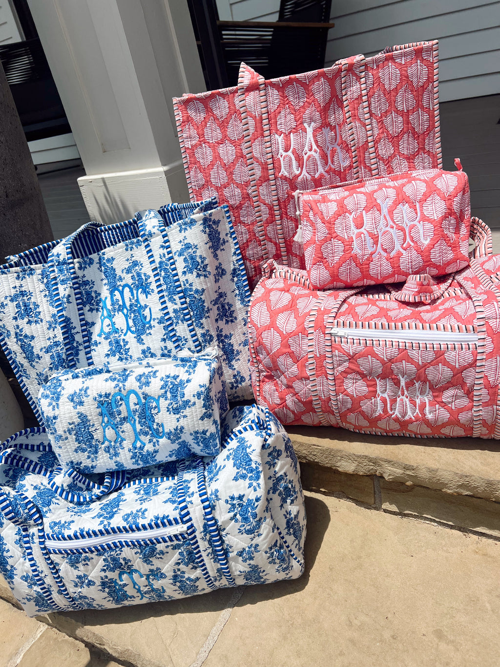 Quilted Block-Print - Aubrey Collection