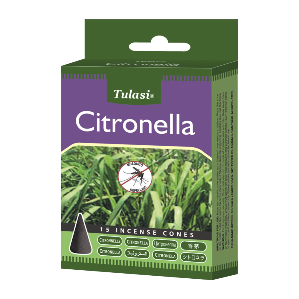 Tulasi Citronella Incense Cones