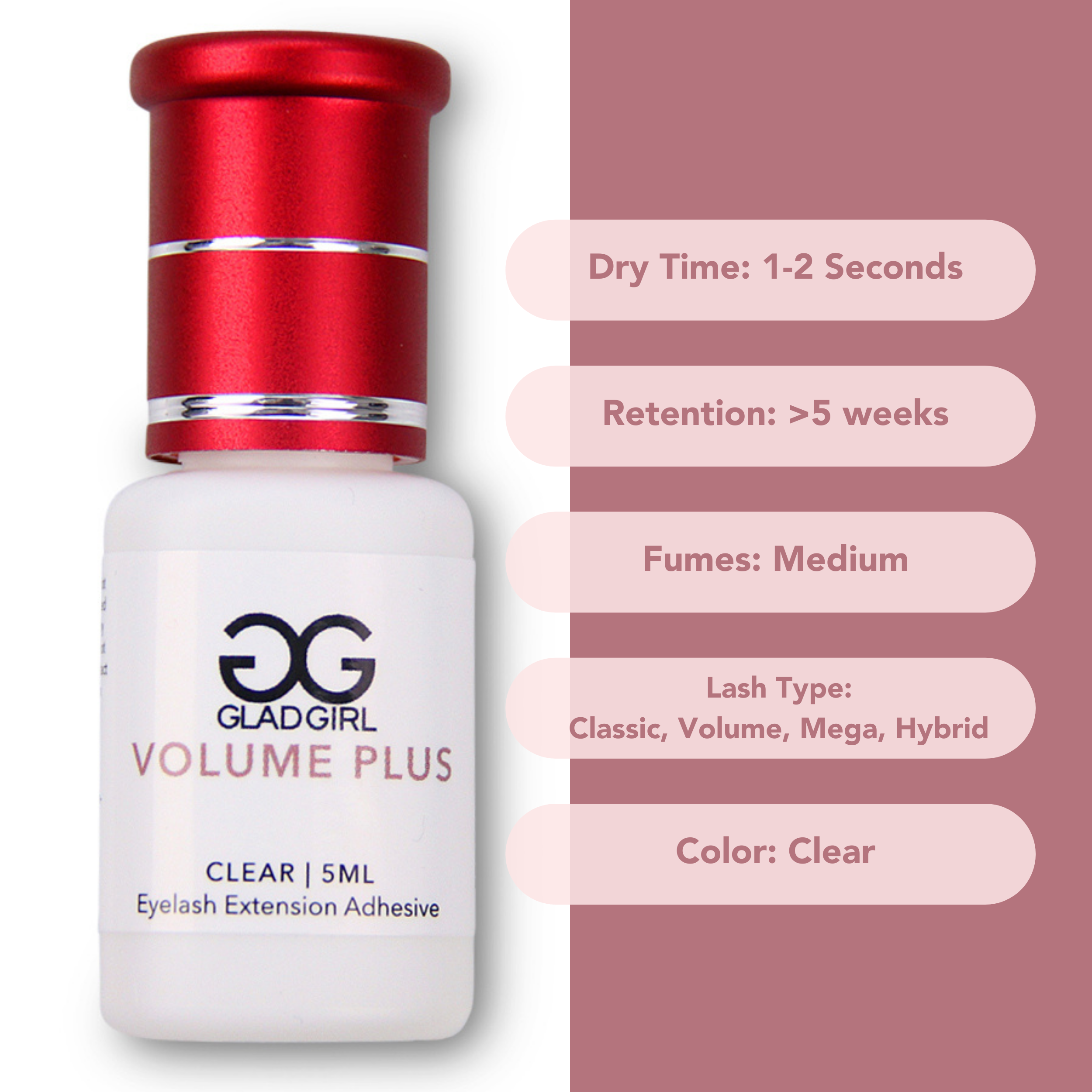 Volume Plus Eyelash Extension Adhesive