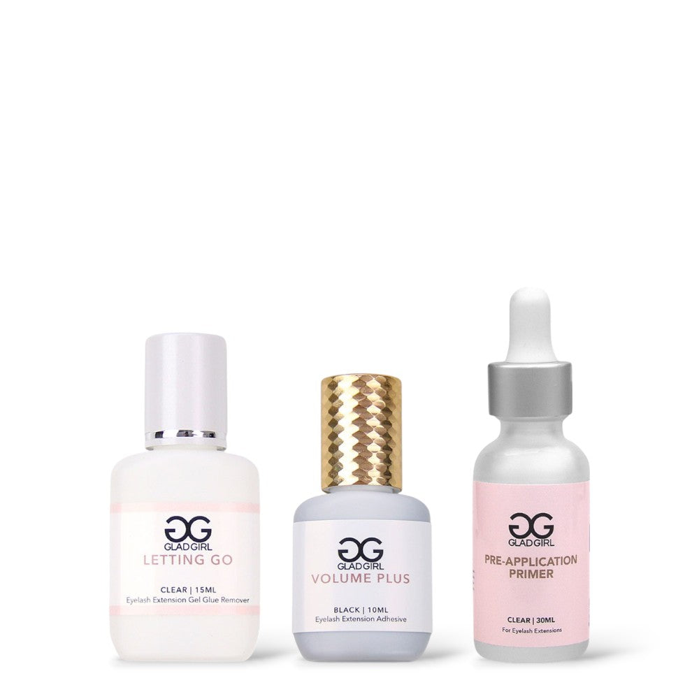 Volume Plus Eyelash Extension Glue + Remover/Primer Combo