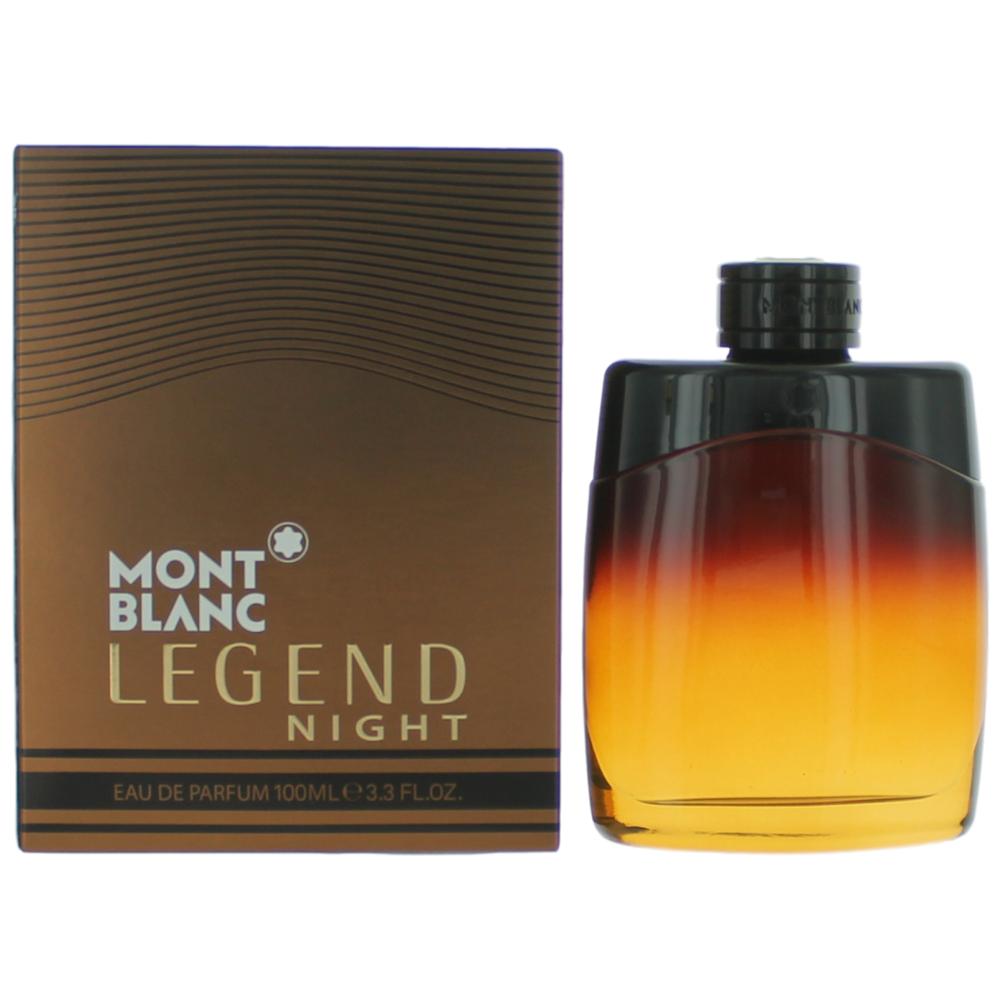 Montblanc Legend Night Eau De Parfum Spray for Men 3.3 Oz