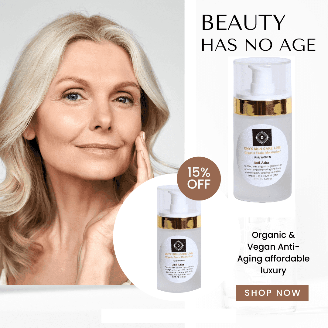 Organic Anti-Aging Facial Moisturizer with Chamomile -  For WOMEN