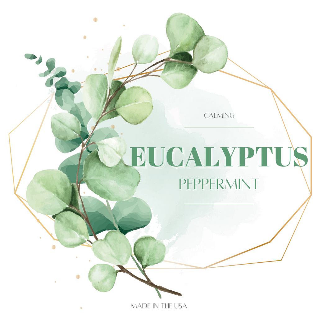 Calming Eucalyptus + Peppermint Aromatherapy Candle