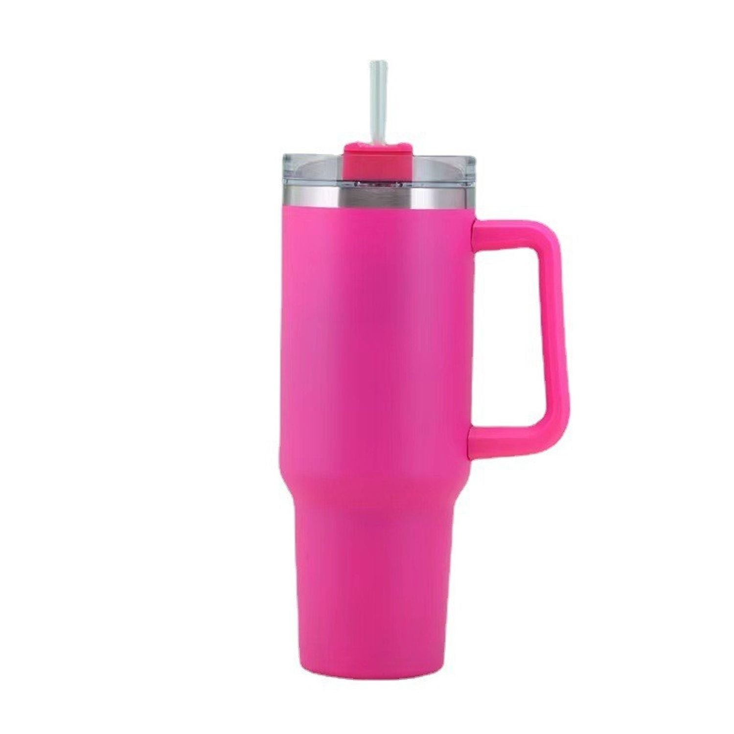 40oz Stainless Steel Handle Bottle Car Cup Double-layer Vacuum Iced Beer Cup Outdoor Portable Travel Insulation Cup