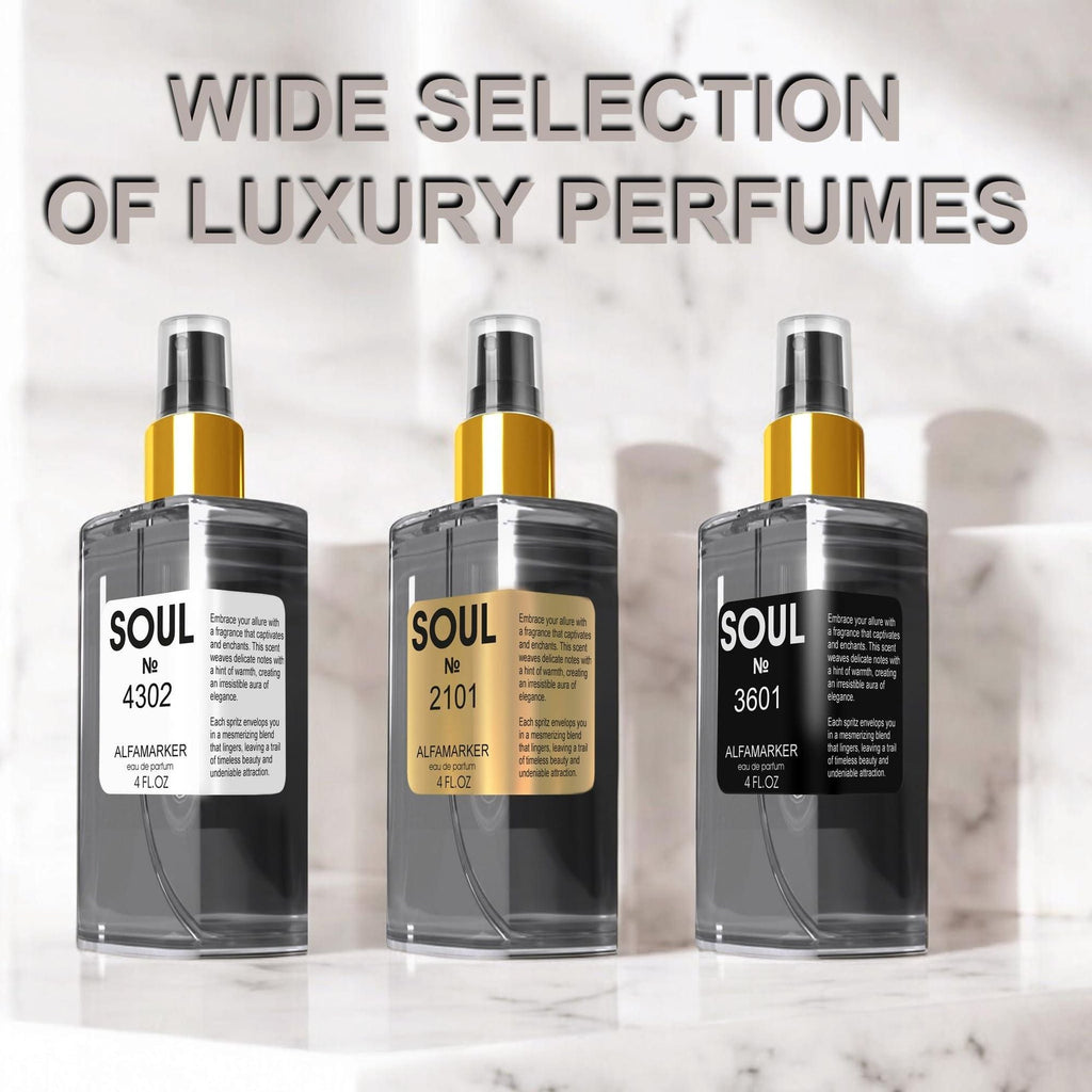 SOUL No. 2501 Impression of Good Girl Perfume for Women Women Eau de Parfum Spray 4.0 Fl Oz 120 ml Long Lasting Fragrance