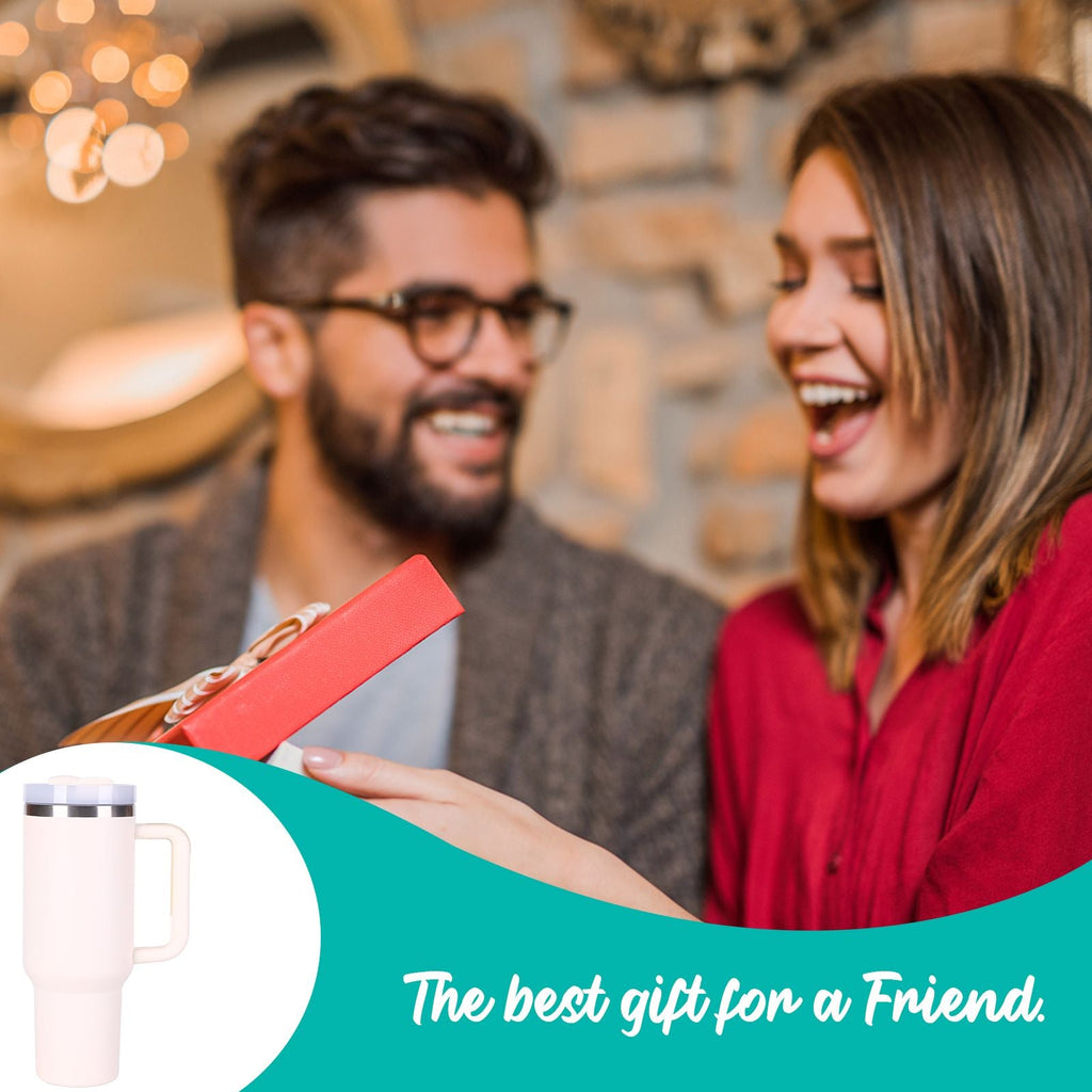 40oz V2 large capacity tumbler,  With Handle And Straw Lid, Insulated Reusable Stainless Steel Water Bottles Travel Mug Coffee Cup car cup water cup For Men Women Outdoor Camping Driving, gift