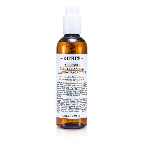 Kiehl's by Kiehl's Calendula Deep Cleansing Foaming Face Wash --230ml/7.8oz