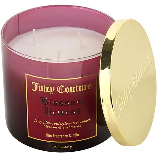 Juicy Couture Blossom Heiress by Juicy Couture Candle 14.5 oz