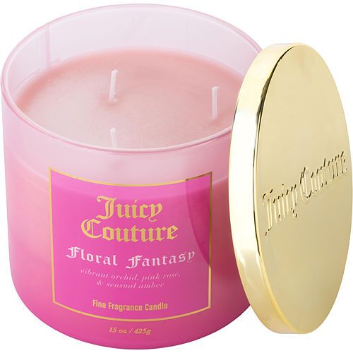 Juicy Couture Floral Fantasy by Juicy Couture Candle 14.5 oz