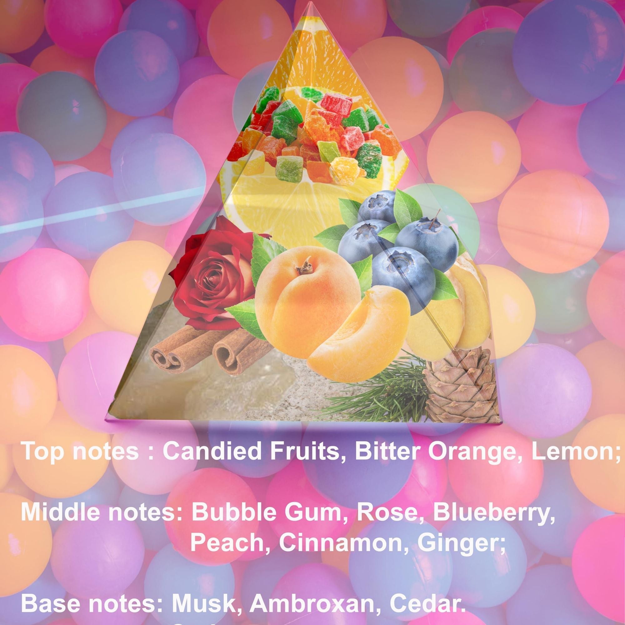 SOUL No. 3801 Impression Bubble Gum Perfume for Women Women Eau de Parfum Spray 4.0 Fl Oz 120 ml Long Lasting Fragrance